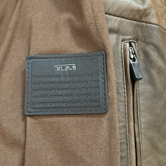 Tumi Leather Jacket - Picture 4 of 5